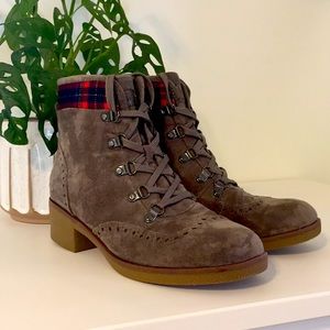 Tommy Hilfiger Plaid Boots